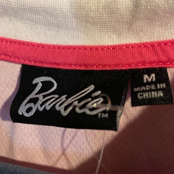 NWT!! Barbie 59 Pink Cropped 59 Jersey Size MEDIUM - Picture 4 of 5